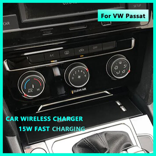 The Volt Dock | 15W Fast Wireless Car Charger for VW Passat B8 CC Arteon