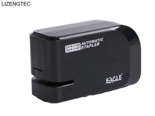 LIZENGTEC Electricity 4*AA Battery or DC Jack Two Power Fully Automatic Stapler With 1000 PCS Staples Stapler
