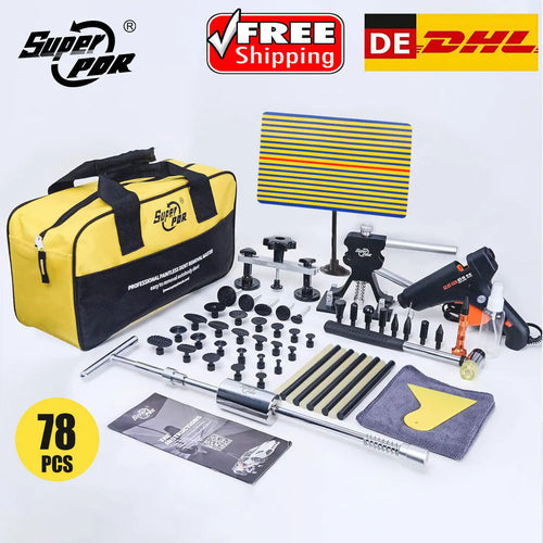 Super PDR Car Dent Repair Tools Dent Removal kits Paintless Dent Repair Auto Body Dent Puller Kit for Car