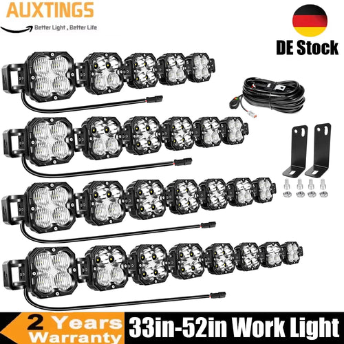 The Daylight Array | 30W Off-Road Cube LED Work Light (Spot/Flood Combo)