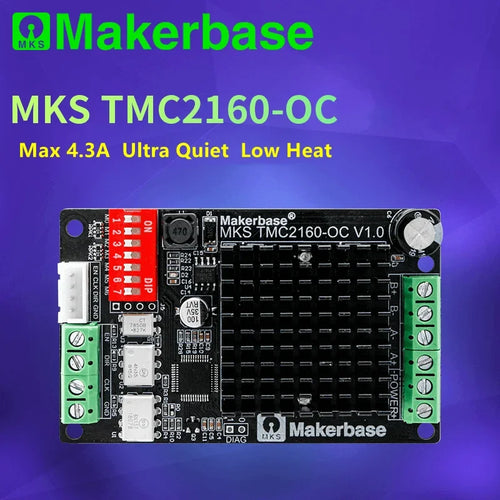 MKS TMC2160-OC stepper motor driver 3D printer breakout drive parts TMC2160 stepping engine two phase hybrid controller