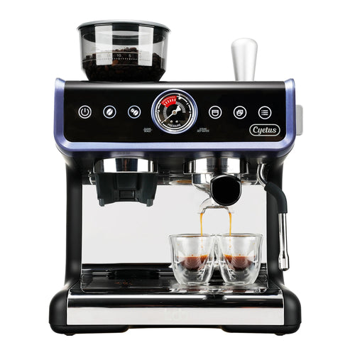Cyetus Coffee Machine Classic 1 - All in One Home Barista Semi-Auto Espresso Machine