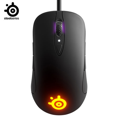 SteelSeries Sensei Ten Gaming Mouse 18,000 CPI TrueMove Pro Optical Sensor 8 Buttons Mechanical Switches RGB Lighting