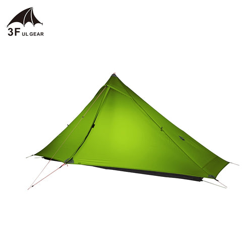 3F UL GEAR LanShan 1 pro 1 Person Outdoor Ultralight Camping Tent 3 Season Professional 20D Nylon Both Sides Silicon Tent