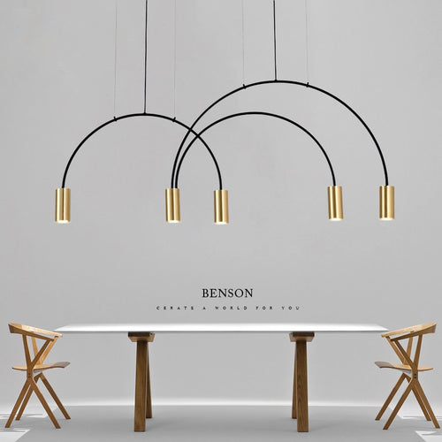 Nordic Brief Dinning Room Chandelier Lighting Modern Designer Office Chandelier Light Vintage Spot Hanging Lights /LED Lamp