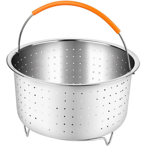 The Steam Haven | 304 Stainless Rice Steam Basket for 3/6/8 Quart Cookers