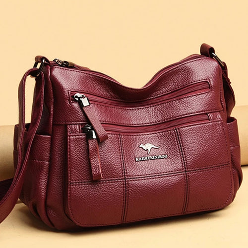 High Quality Leather Handbags Women Bags Luxury Brand Designer Shoulder Crossbody Hand Bags for Women 2023 Purses and Handbags