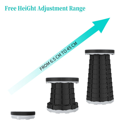 Retractable Stool Folding Chiar Outdoor Portable Stool Folding Chair Camping Stool Convenient Fishing Foldable plastic stool