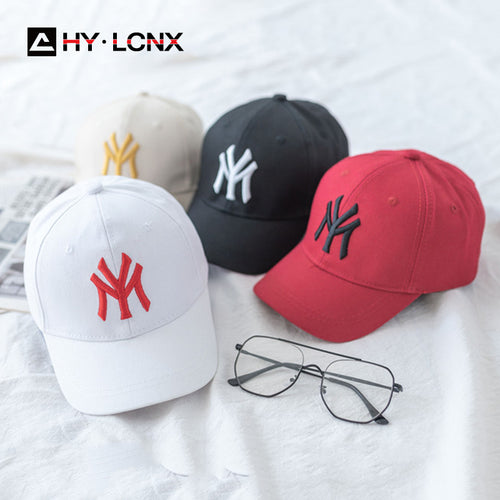 Spring Summer Child Letter Embroidery Outdoor Leisure Sun Baseball Cap Boy Girl Cotton Breathable Solid Color Adjustable Cap