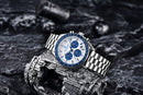 The Argent Eclipse | PAGANI DESIGN 2026 Silver Gold Moon Phase Luxury Chronograph