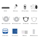 The Sentinel | 8-Channel 4K POE Surveillance System (8MP H.265+ NVR + Cameras)