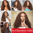 The Cocoa Luxe | 13×6 Deep Wave Lace Frontal 180% Density