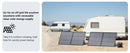 The Sun Ledger | 110W Foldable Portable Solar Panel for Power Stations, Camping & RV