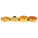 2" 4 Parts Maze Grinder Tobacco Herb Spice Crusher Gold Rose Gold gift