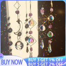 Prism Suncatcher,Hanging Window Crystals,Rainbow Light Catcher,Crystal Sun 50mm Catcher,Summer Gift,Octagon Beads