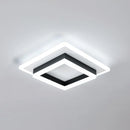 方形亚克力吸顶灯 现代LED吸顶灯，白色6500K LED吸顶灯适用于卧室办公室厨房客厅
