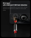 Fosi Audio V3 Mono Stereo Power Amplifier 2/2.1/3/4/5 Channel TPA3255 Mini Amp 240W Professional Amplifier