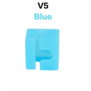 For E3D V6/V5 MK7 MK8 MK9/Volnaco /BP6 Heat Block Socks Silicone Sleeve Heater Block Hotend Protector Cover For 3D Printer Parts