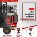 16 Lines Laser Level With 1.2M Tripod Green Line SelfLeveling 360 Horizontal And Vertical Remote Control Green Beam Laser Levels