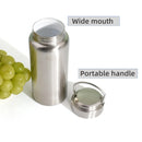 350-750ml Premium Ceramic Liner Tea Thermos Bottle Double Walled Stainless Steel Water Cup Vacuum Flask Travel Bottle