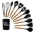 The Atelier | 12-Piece Silicone Cooking Utensil Set
