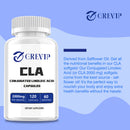 CLA - 燃脂剂，食欲抑制剂，体重管理，塑形增肌 - 120粒胶囊