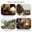 SOLARPLAY Q2501 Q2402M 便携式储能电源 2160WH 2304WH 磷酸铁锂电池 2400W/2500W (4800W 峰值) 太阳能发电机