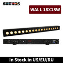 The Lumina Prime | 18x18W RGBWA+UV 6-in-1 DMX Wall Wash Bar for Stages & Events