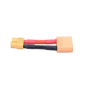 2个XT90公头转XT60母头电池适配器 12awg RC电池充电线 40毫米