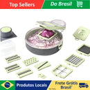 9 In 1 Multipurpose Green Vegetable Cutter Stiler