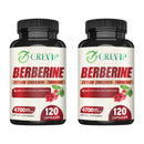Berberine Supplement - Ceylon Cinnamon, Turmeric - Digestive Health, Antioxidant - 120 Capsules