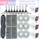 Fit For ( Dreame Mova E30 Ultra / Trouver E30 Ultra ) Vacuum Parts Main Tricut Roller Side Brush Hepa Filter Mop Cloth Dust Bag