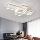 Modern LED Ceiling Light, Dimmable Ceiling Lamps for Bedroom Living Room Dining Room Kitchen Office with Remote Controlller