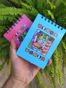 Mini Livro de Colorir Bobbie Goods 50 Folhas 180g Capa Dura