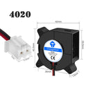 3D打印机风扇5015/4020散热涡轮风扇5V 12V 24V超静音含油轴承约7500 RPM涡轮迷你风扇适用于3D打印机