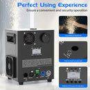 Fieryzeal 800W 冷焰机舞台设备冷焰花喷射器电子火花机DMX控制，适用于DJ派对婚礼