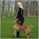 Dog Training Magnetic Ball, Orange/Blue Soft Ball with Rope