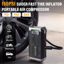 The Jump Summit | 5000A 4-in-1 Jump Starter & Air Compressor