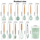 The Atelier | 12-Piece Silicone Cooking Utensil Set