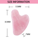Heart Shape SPA Massage Beeswax Gua sha Scraping Massage Scraper Face Massager Acupuncture Guasha Board Massager for face 1pcs
