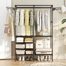 Portable Wardrobe Multi-functional Arara Unmontavel Clothes Hanger Hanger Shown Rack Organizer Rack-Neverdie Store