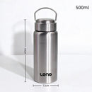 350-750ml Premium Ceramic Liner Tea Thermos Bottle Double Walled Stainless Steel Water Cup Vacuum Flask Travel Bottle