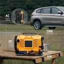 The Nomad Press | Dual-Power 110V-230V Portable Air Compressor