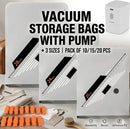 The Vault | Thickened Vacuum Compression Bags with Wireless Pump