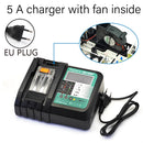 TPCELL New PD100W 8Ah/10Ah For MAKITA 18V with USB-C Connector 21700 Tabless cells Replacement Battery Power Tools Li-ion