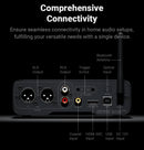 Fosi Audio ZD3 Bluetooth USB Desktop DAC ARC Input, ES9039Q2M Fully Balanced Digital Decoder for Stereo Amplifier with Remote