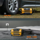 The Nomad Press | Dual-Power 110V-230V Portable Air Compressor
