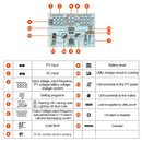 Powland 11KW 6.2KW 48V 4KW 24V Hybrid Solar Inverter Dual MPPT 160A Pure Sine Wave 230V Single phase On-grid Off-grid  VAT Free