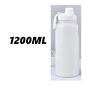 Garrafa Térmica 1200ml garrafa macaron espacial Quente & Frio Com Isolamento Térmico De Grande Capacidade