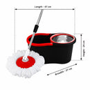 The Spinhouse | 360° Spin Mop Bucket Set with Stainless Steel Wringer